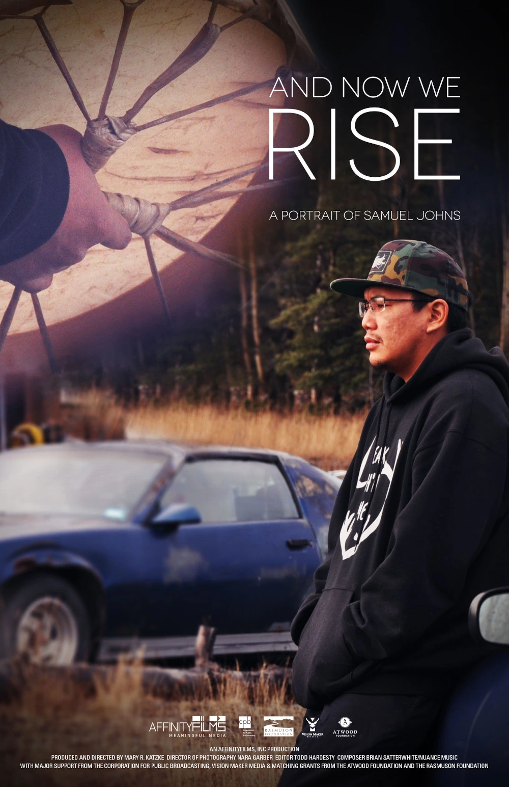 Film poster: And Now We Rise, A Portrait of Samuel Johns.